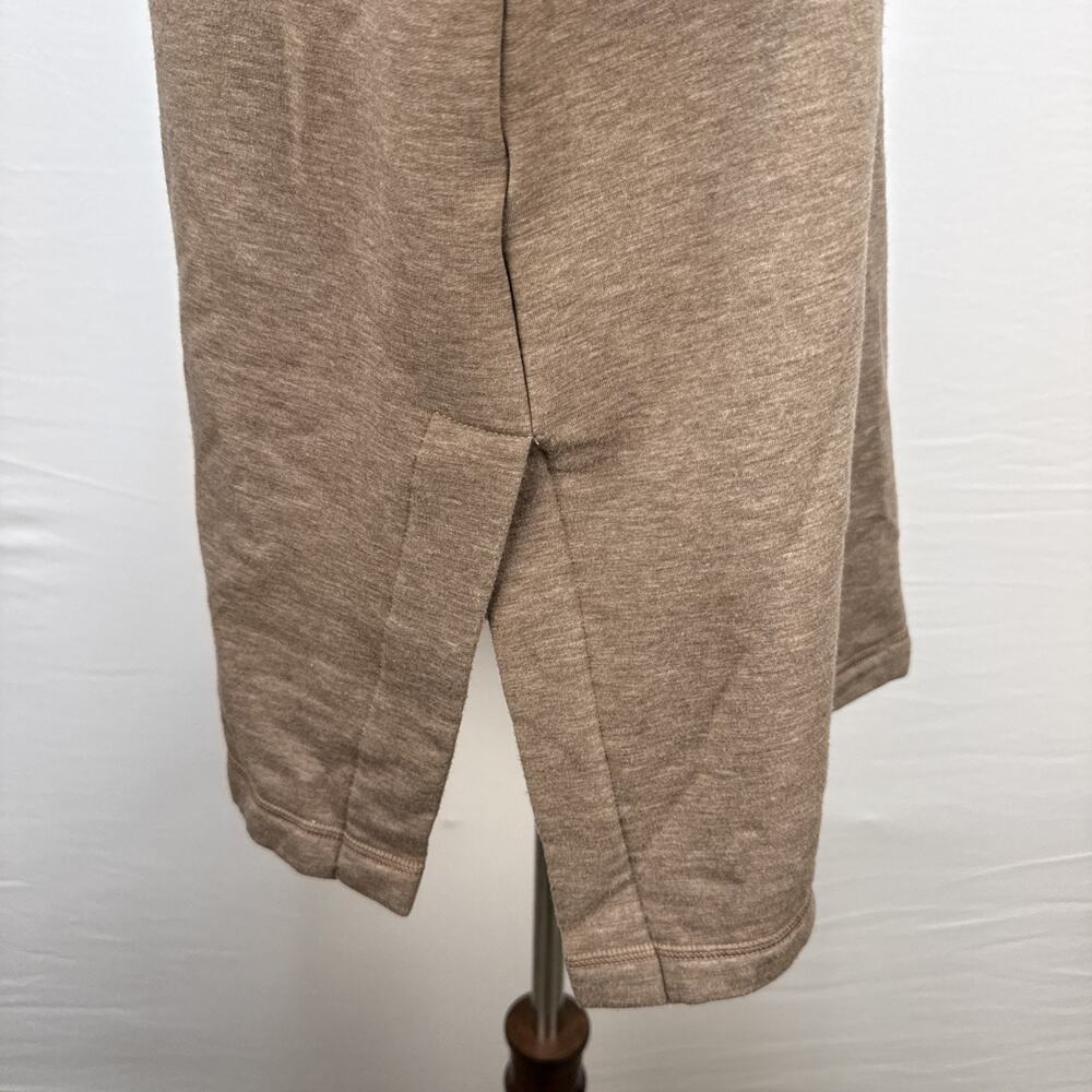 Haven Well Within Fleece Johnny Collar Pullover Pants Lounge Set Size L Brown - Picture 5 of 16